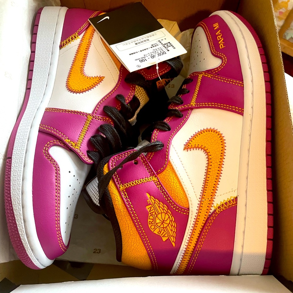 NWT Air Jordan 1 MID DOD - Day of the dead edition